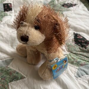 NWT GANZ Cocker Spaniel Plush Toy - Brown and Cream